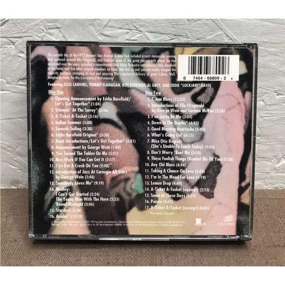 MINT DISCS! LOT of 2 Ella Fitzgerald: Newport Jazz Festival & First Lady of Song - Picture 5 of 12